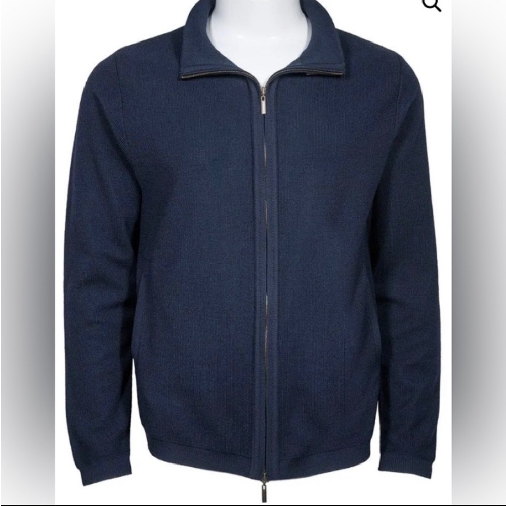 ST.Croix Men’s Blue Zip-up Cardigan XXL